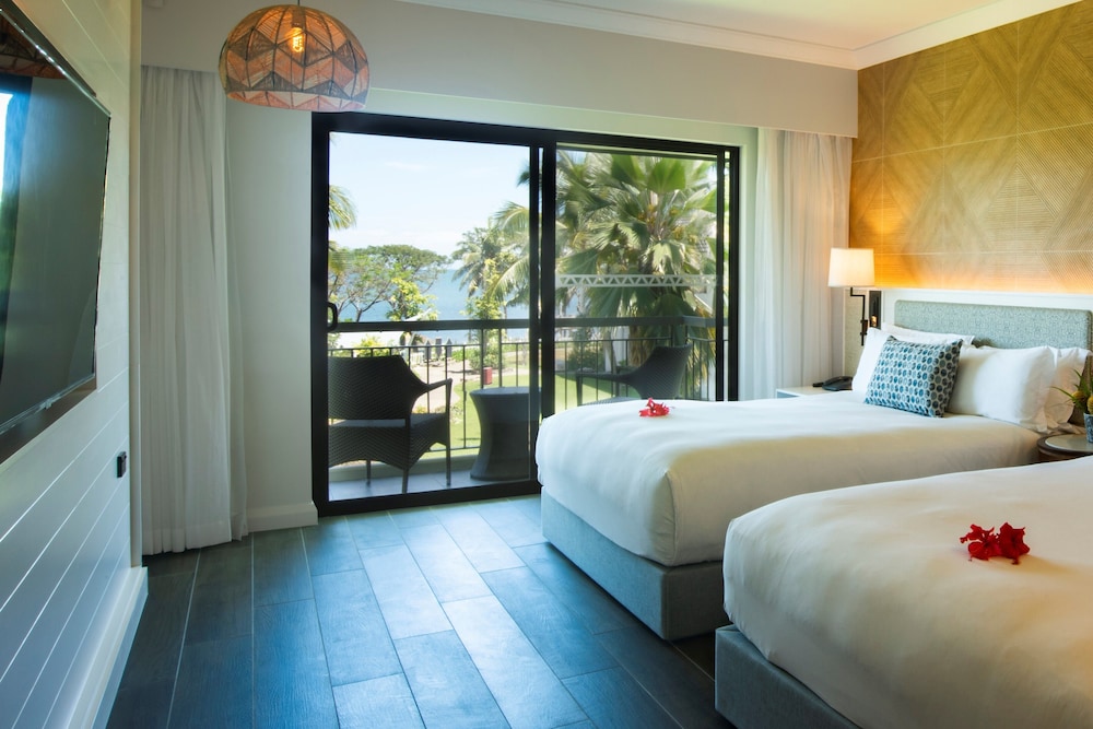 Habitación Superior con 2 camas queen size del hotel Sofitel Fiji Resort and Spa. Foto 5