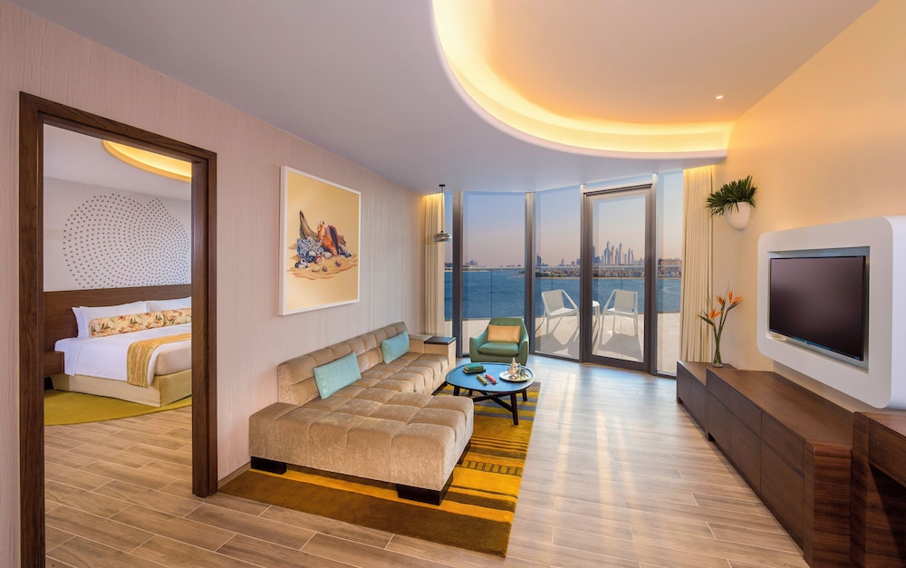 Suite Premium de un dormitorio con Balcón, Vista al Mar de Palmeras y Acceso al Salón Club del hotel The Retreat Palm Dubai - MGallery by Sofitel. Foto 10