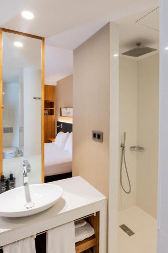 Habitación Deluxe del hotel Eurostars Barcelona Central