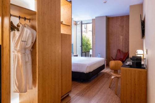 Habitación Doble Deluxe con Balcón del hotel Eurostars Barcelona Central