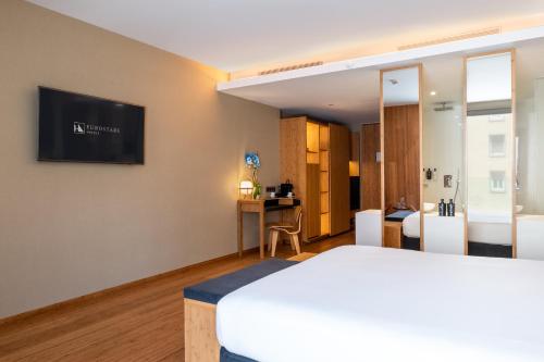 Habitación Familiar del hotel Eurostars Barcelona Central. Foto 5