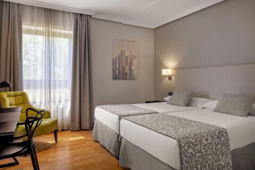 Habitación Doble Estándar - 2 camas del hotel Parque Real. Foto 1