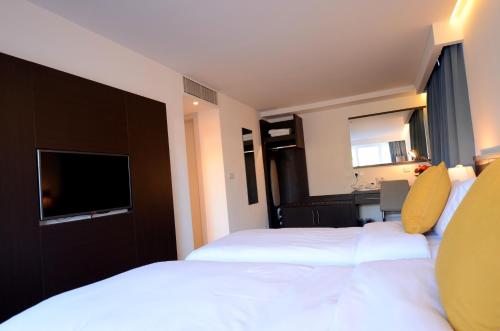 Habitación Familiar con baño del hotel Pelican London and Residence