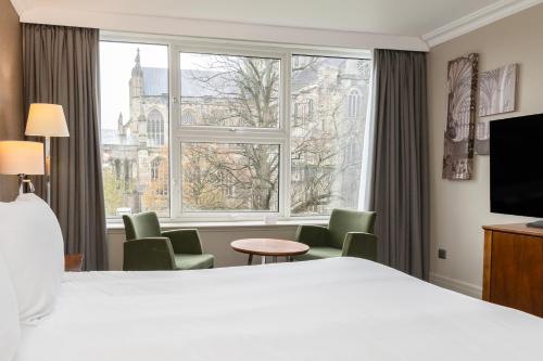 Habitación Doble Privelege del hotel Mercure Wessex Winchester. Foto 6