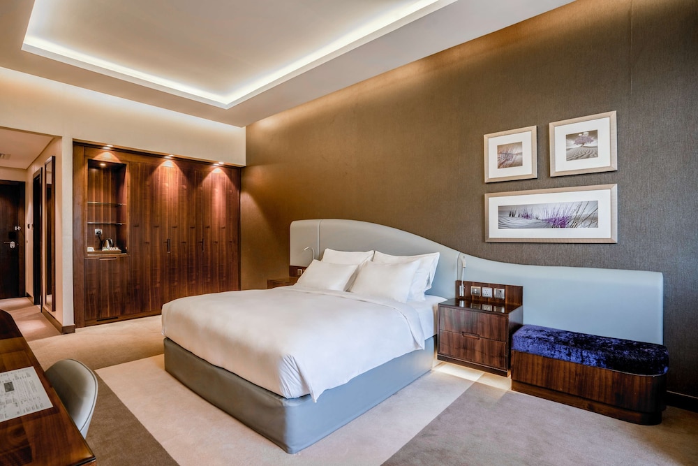 Habitación Premium, balcón (Downtown View) del hotel Radisson Blu Dubai Waterfront. Foto 1