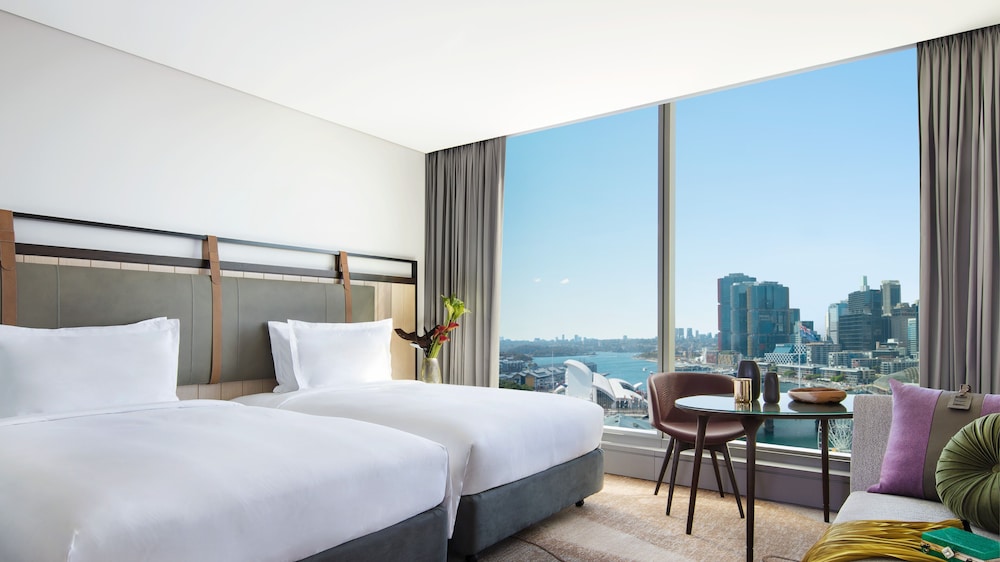 HABITACIÓN SUPERIOR, Beneficios Club Millésime, 2 Camas Dobles, Vistas al Puerto Darling del hotel Sofitel Sydney Darling Harbour. Foto 7