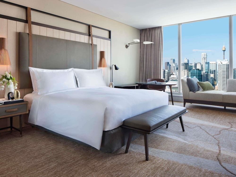 SUITE JUNIOR, Beneficios Club Millésime, 1 Cama King Size, Vistas al Puerto Darling del hotel Sofitel Sydney Darling Harbour. Foto 6