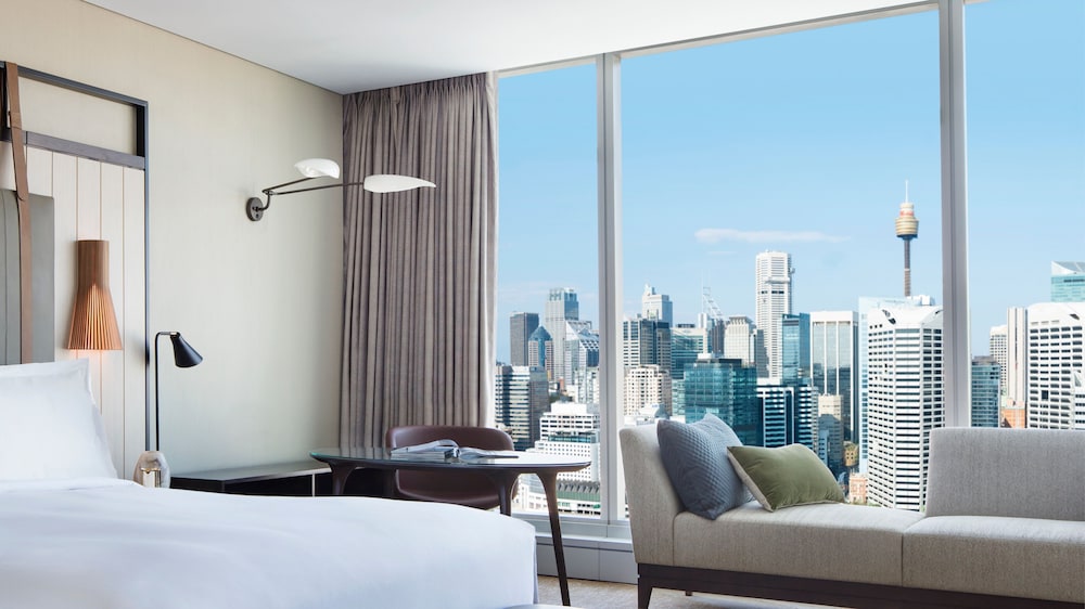 SUITE JUNIOR, Beneficios Club Millésime, 1 Cama King Size, Vistas al Puerto Darling del hotel Sofitel Sydney Darling Harbour. Foto 11