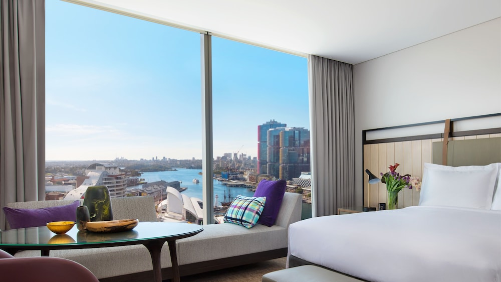 HABITACIÓN SUPERIOR, 1 Cama King Size, Vistas al Puerto Darling del hotel Sofitel Sydney Darling Harbour. Foto 7