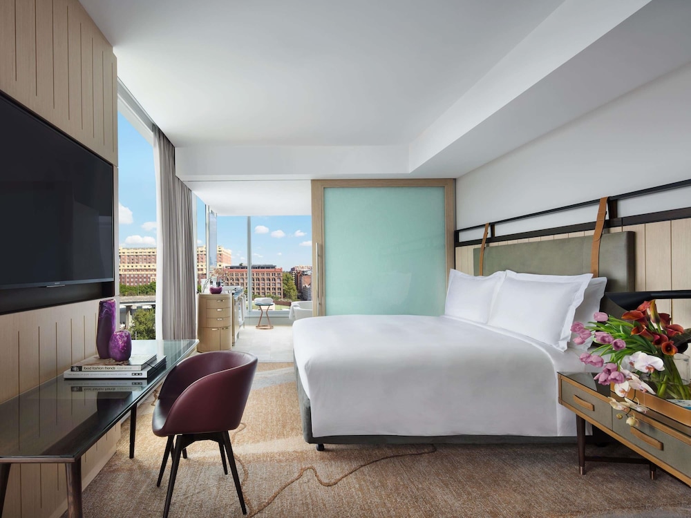 HABITACIÓN DE LUJO, 1 Cama King Size, Habitación Esquina, Vistas al Puerto Darling del hotel Sofitel Sydney Darling Harbour