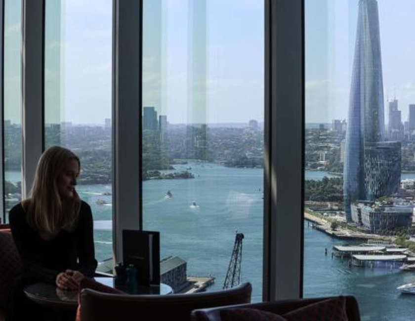 Junior Suite Club Millesime del hotel Sofitel Sydney Darling Harbour. Foto 11