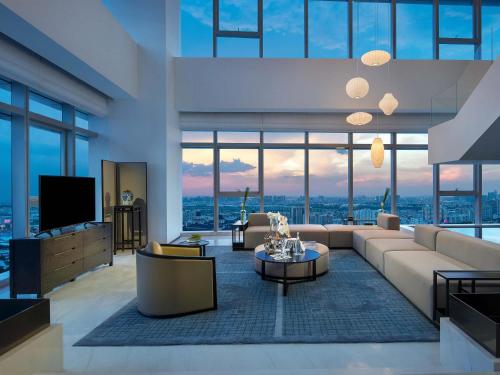 Suite Presidencial con cama extragrande del hotel Sofitel Foshan. Foto 4