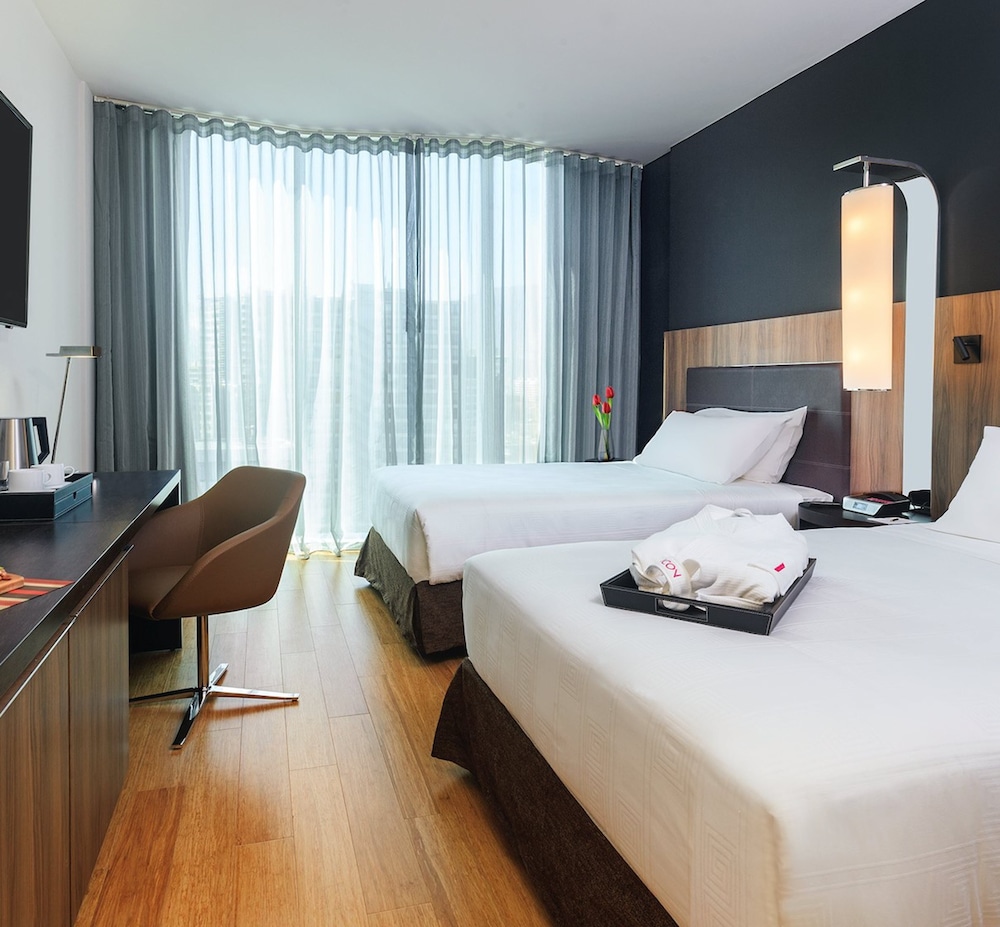 Habitación Deluxe con 2 camas individuales del hotel Icon. Foto 6