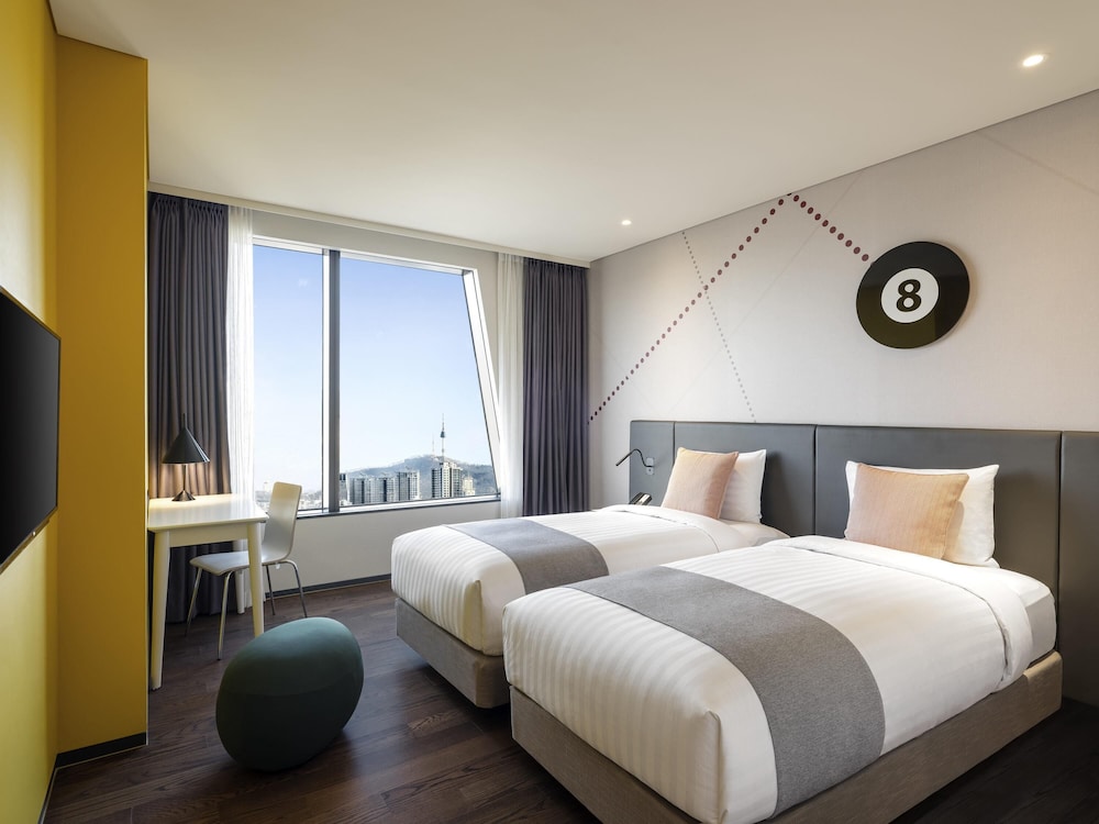 Habitación Superior con camas gemelas del hotel ibis Styles Ambassador Seoul Yongsan - Seoul Dragon City