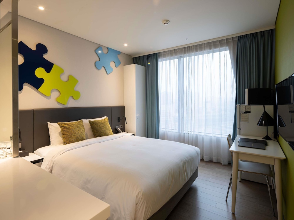 Habitación Premium con 1 cama doble del hotel ibis Styles Ambassador Seoul Yongsan - Seoul Dragon City. Foto 1