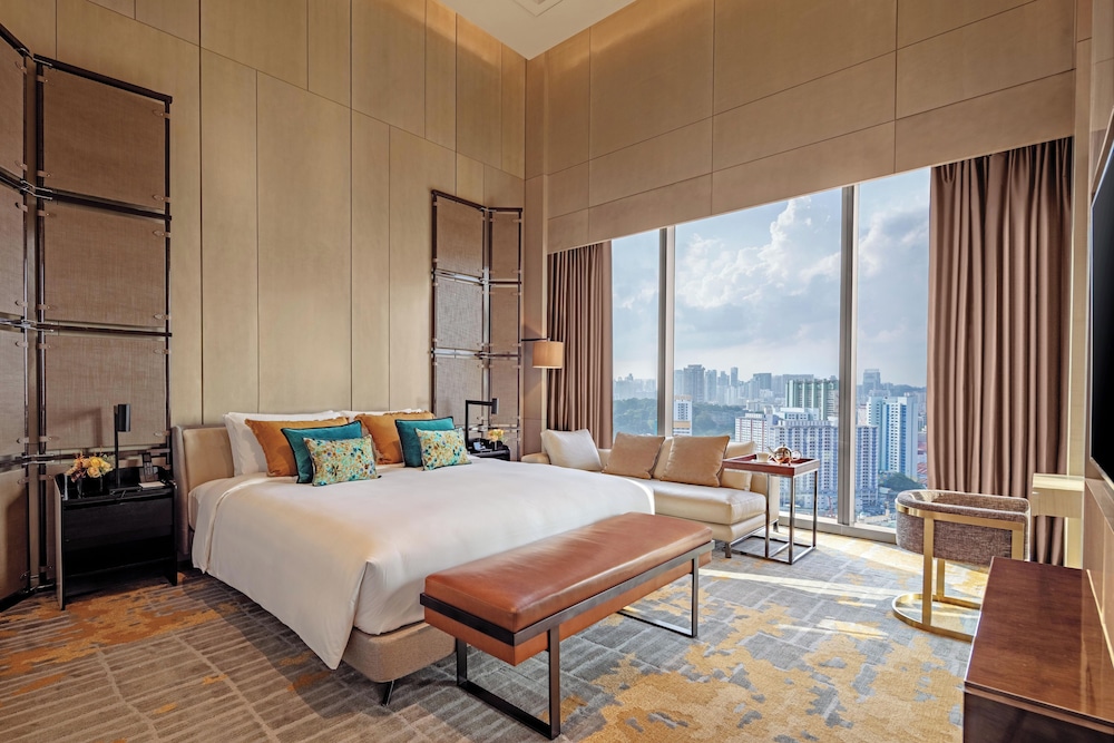 SUITE JOAQUIM, Acceso Club Millésime, 1 Cama King, Vista Histórica, Piso Alto del hotel Sofitel Singapore City Centre (sg Clean). Foto 2