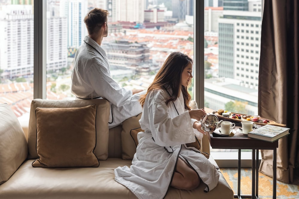 SUITE PRESTIGE, Acceso Club Millésime, 1 Cama King, Vista Histórica del hotel Sofitel Singapore City Centre (sg Clean). Foto 6
