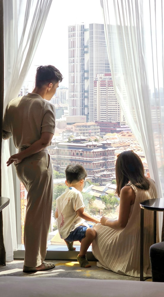 HABITACIÓN DE LUJO, 1 Cama King, Vista Histórica del hotel Sofitel Singapore City Centre (sg Clean). Foto 6