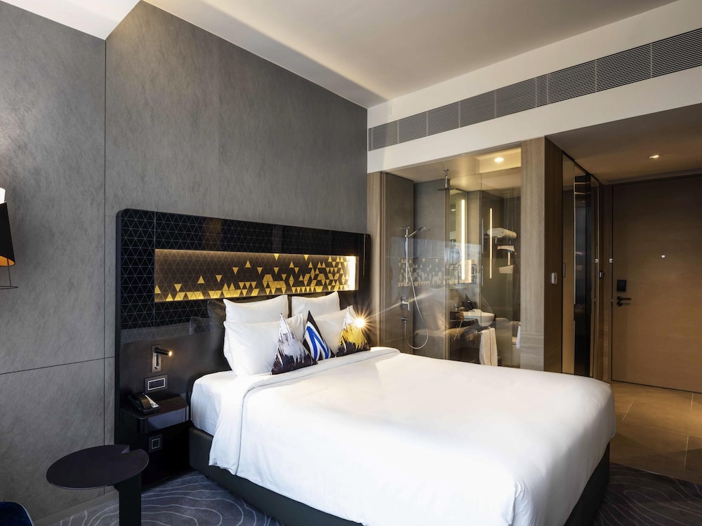 Habitación Superior con 1 cama doble del hotel Novotel Singapore On Stevens