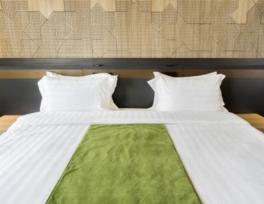 Habitación estándar Vista Montaña Sofá Cama incluido 2 Camas individuales del hotel Ibis Styles Makkah. Foto 14