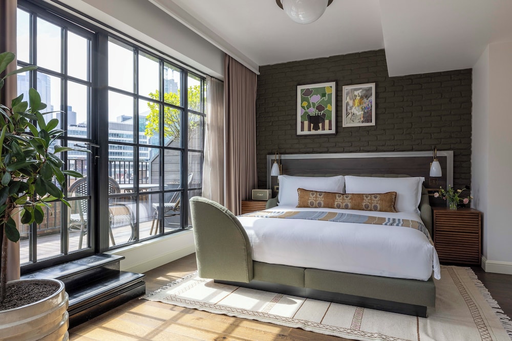 Suite junior, terraza (Grand Chamber) del hotel Virgin Hotels London - Shoreditch
