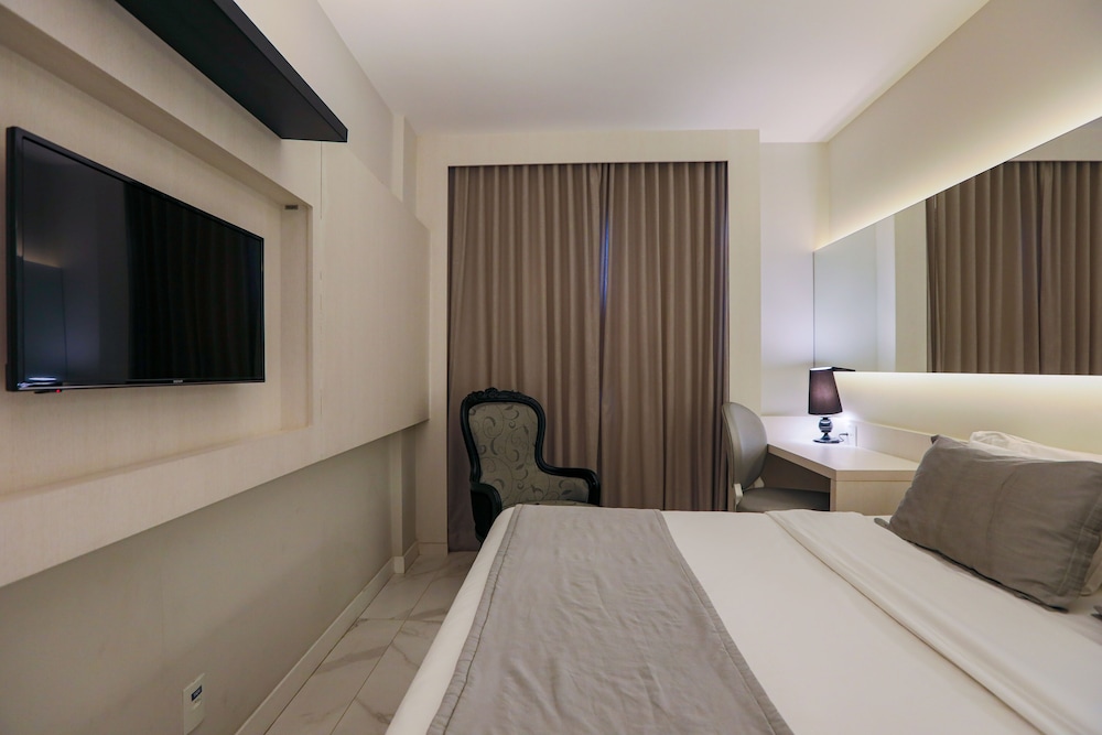 Habitación de lujo, 1 cama de matrimonio del hotel Nobile Copacabana Design. Foto 2