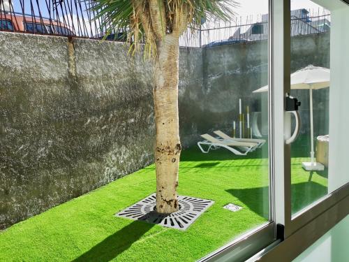 Trabaja y desconecta: Apartamento con bañera de hidromasaje y jardín del hotel The Blue Corner