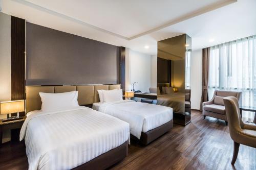 Habitación Doble Superior - 2 camas del hotel Surestay Plus By Best Western Sukhumvit 2. Foto 4