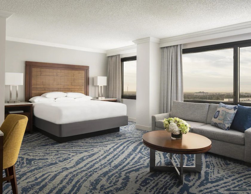 Habitación más grande, 1 cama de matrimonio grande del hotel Hyatt Regency Orlando