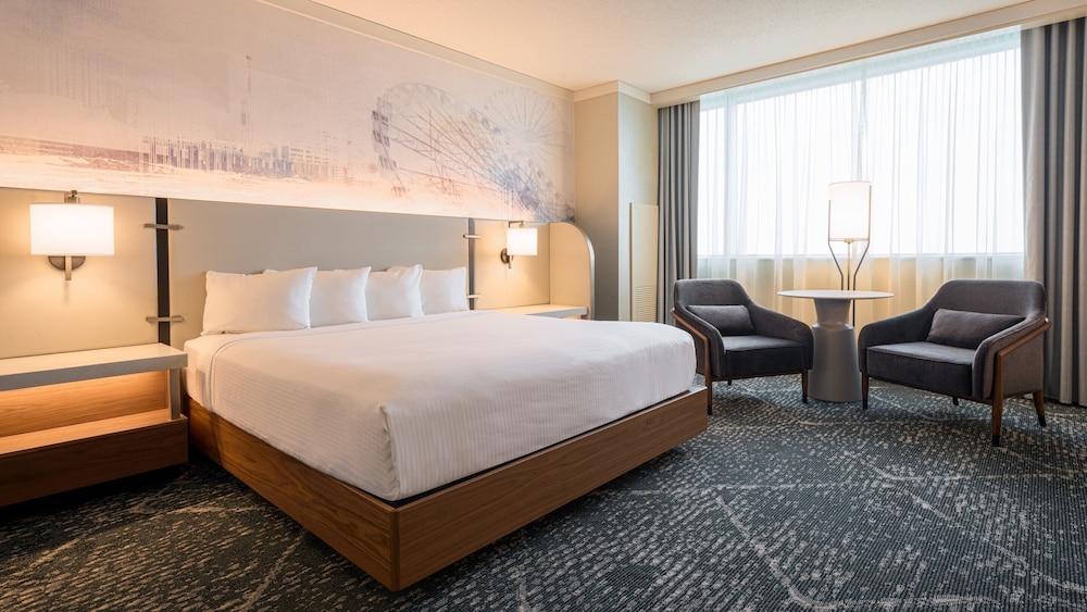 Torre Waterfront, Planta Alta, Vista a la Ciudad, 1 Cama King, No Fumadores del hotel Harrah’s Resort Atlantic City– A Caesars Rewards Destination