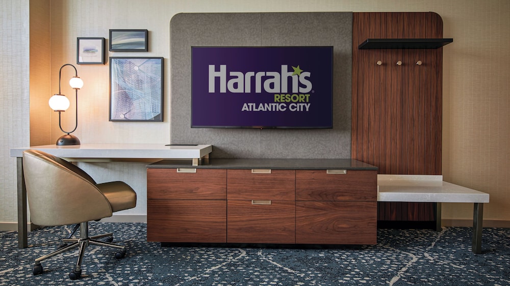 Waterfront Tower, Planta Alta, Vista a la Bahía, 1 Cama King, No Fumadores del hotel Harrah’s Resort Atlantic City– A Caesars Rewards Destination. Foto 2