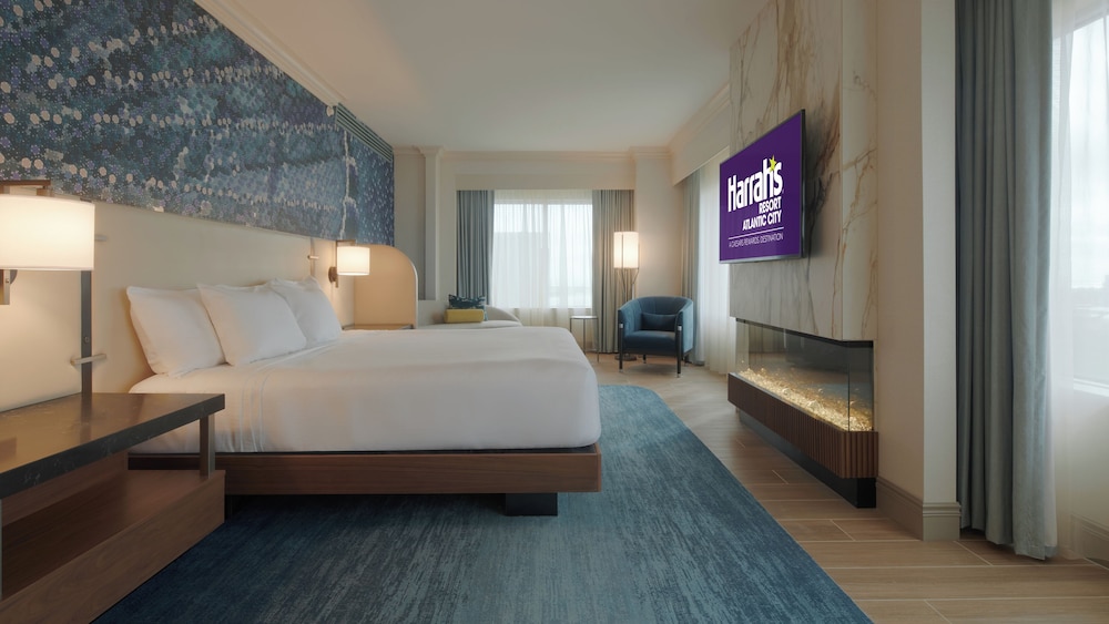 Suite Torre Atrium, 1 Cama King, No Fumadores del hotel Harrah’s Resort Atlantic City– A Caesars Rewards Destination