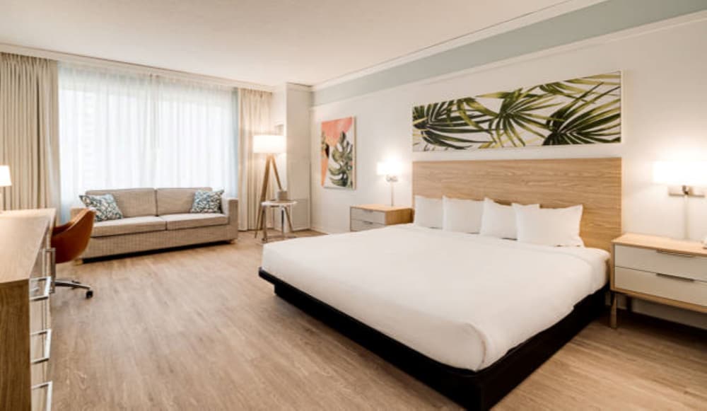 Vista limitada, 1 cama king del hotel Showboat Atlantic City