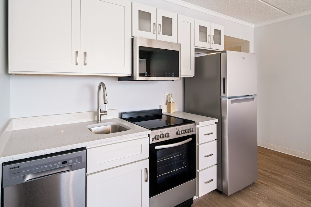 Estudio, 1 cama de matrimonio grande, cocina del hotel Showboat Atlantic City. Foto 4