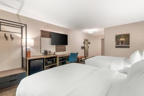 Habitación para no fumadores - 2 camas grandes del hotel Comfort Inn and Suites Saratoga Springs