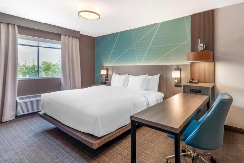 Suite con cama extragrande y sofá cama - No fumadores del hotel Comfort Inn and Suites Saratoga Springs. Foto 2