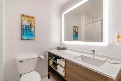 Suite para no fumadores - cama extragrande del hotel Comfort Inn and Suites Saratoga Springs