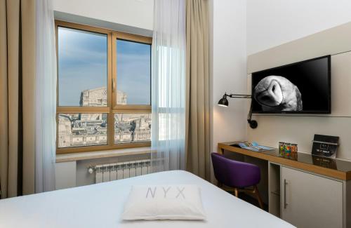 Habitación Individual del hotel NYX Milan. Foto 1