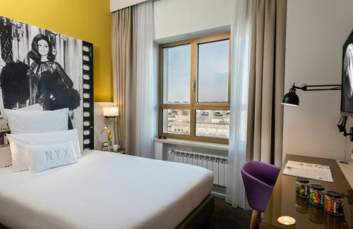 Habitación Individual del hotel NYX Milan. Foto 3