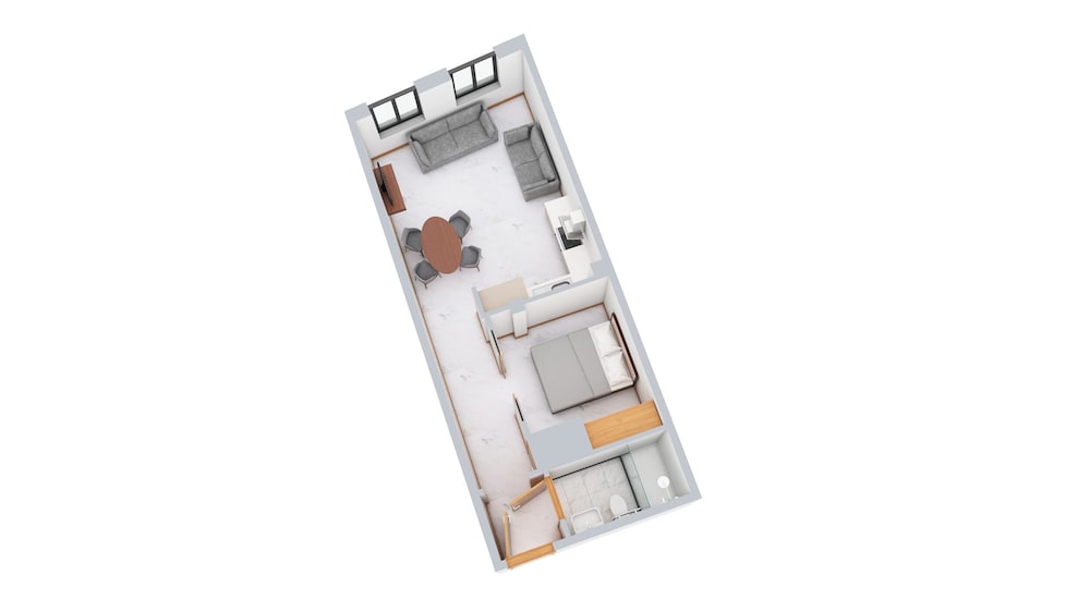 Apartamento superior, 1 habitación, accesible para personas con discapacidad del hotel Sanctum London Belsize Road. Foto 11