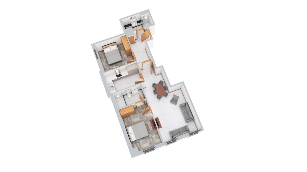 Apartamento superior, 2 habitaciones, accesible para personas con discapacidad del hotel Sanctum London Belsize Road. Foto 7