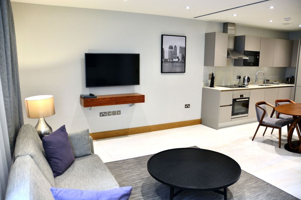 Apartamento Deluxe, 1 habitación, accesible para personas con discapacidad del hotel Sanctum London Belsize Road. Foto 8