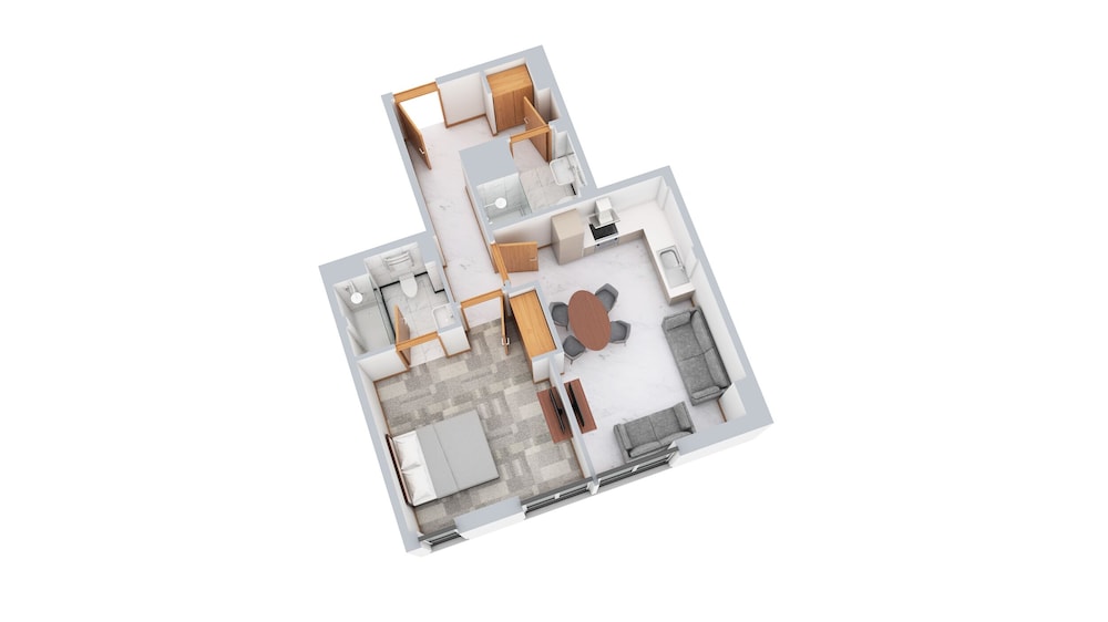 Apartamento de lujo, 1 habitación, accesible para personas con discapacidad del hotel Sanctum London Belsize Road. Foto 9