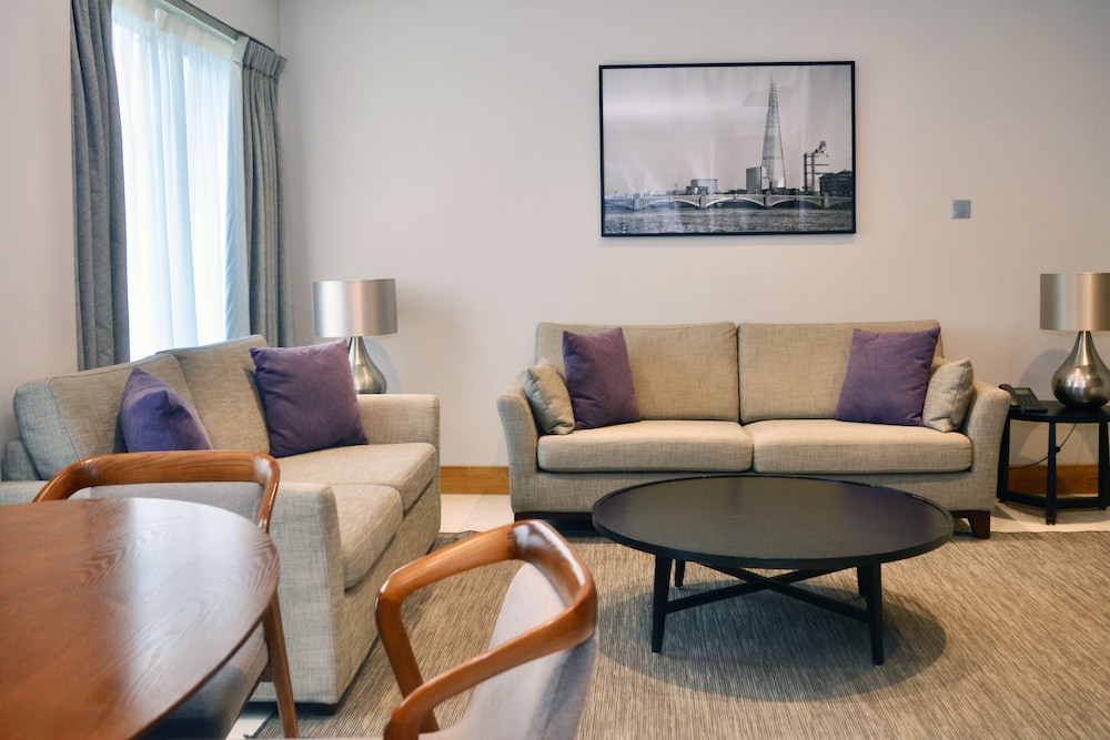 Apartamento Deluxe, 2 habitaciones, accesible para personas con discapacidad del hotel Sanctum London Belsize Road. Foto 12