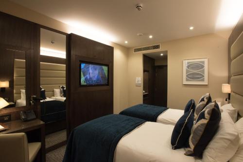 Habitación Twin Superior del hotel The Kings Head. Foto 1
