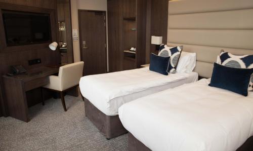 Habitación Twin Superior del hotel The Kings Head. Foto 13
