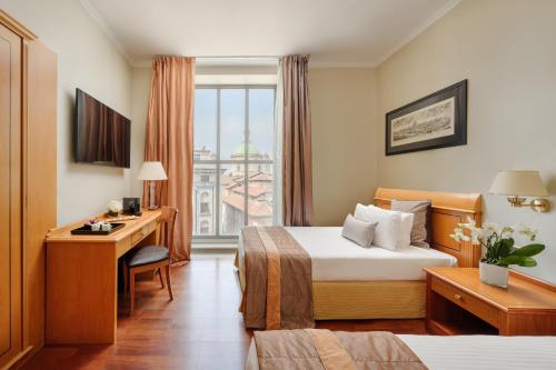 Habitación Doble Clásica - 1 o 2 camas del hotel Dei Cavalieri Milano Duomo. Foto 3