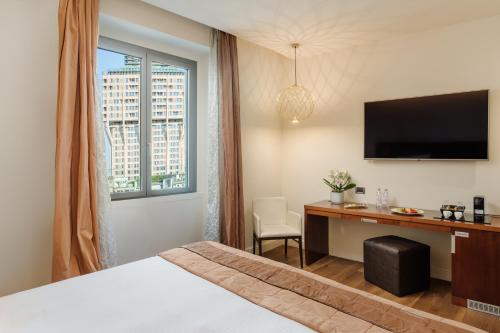 Habitación Doble Superior - 1 o 2 camas del hotel Dei Cavalieri Milano Duomo. Foto 4