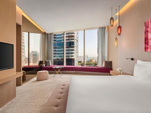 Suite Deluxe de 1 dormitorio del hotel Rixos Premium Dubai Jbr. Foto 4