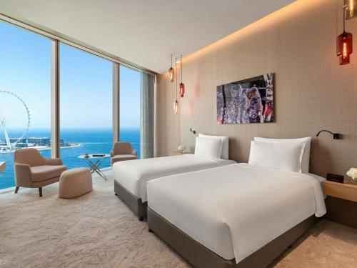 Habitación Premium - 2 camas individuales del hotel Rixos Premium Dubai Jbr. Foto 3